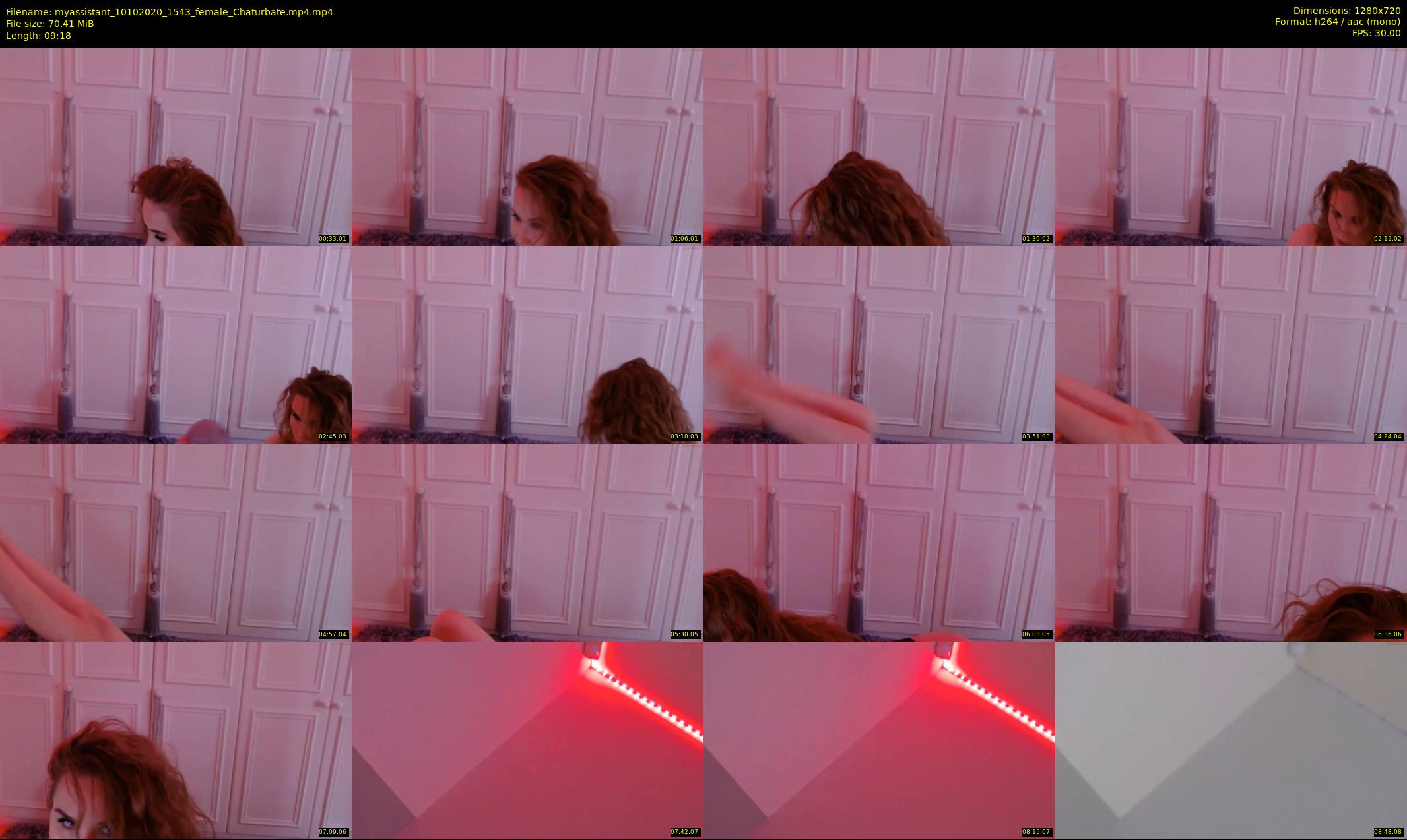 myassistant — 10 minute Chaturbate female cam show recording, 720p, Oct 10, 2020