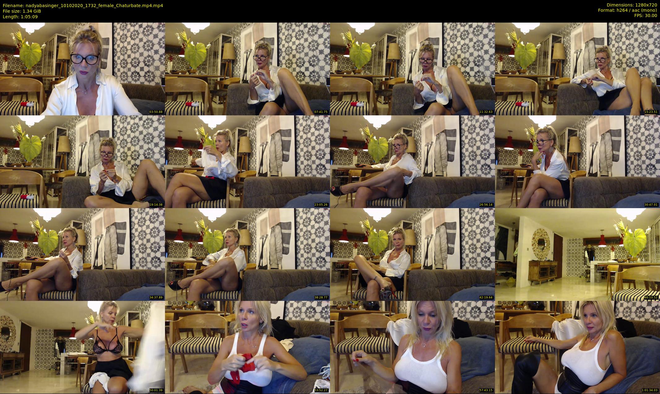 nadyabasinger — 66 minute Chaturbate female cam show recording, 720p, Oct 10, 2020