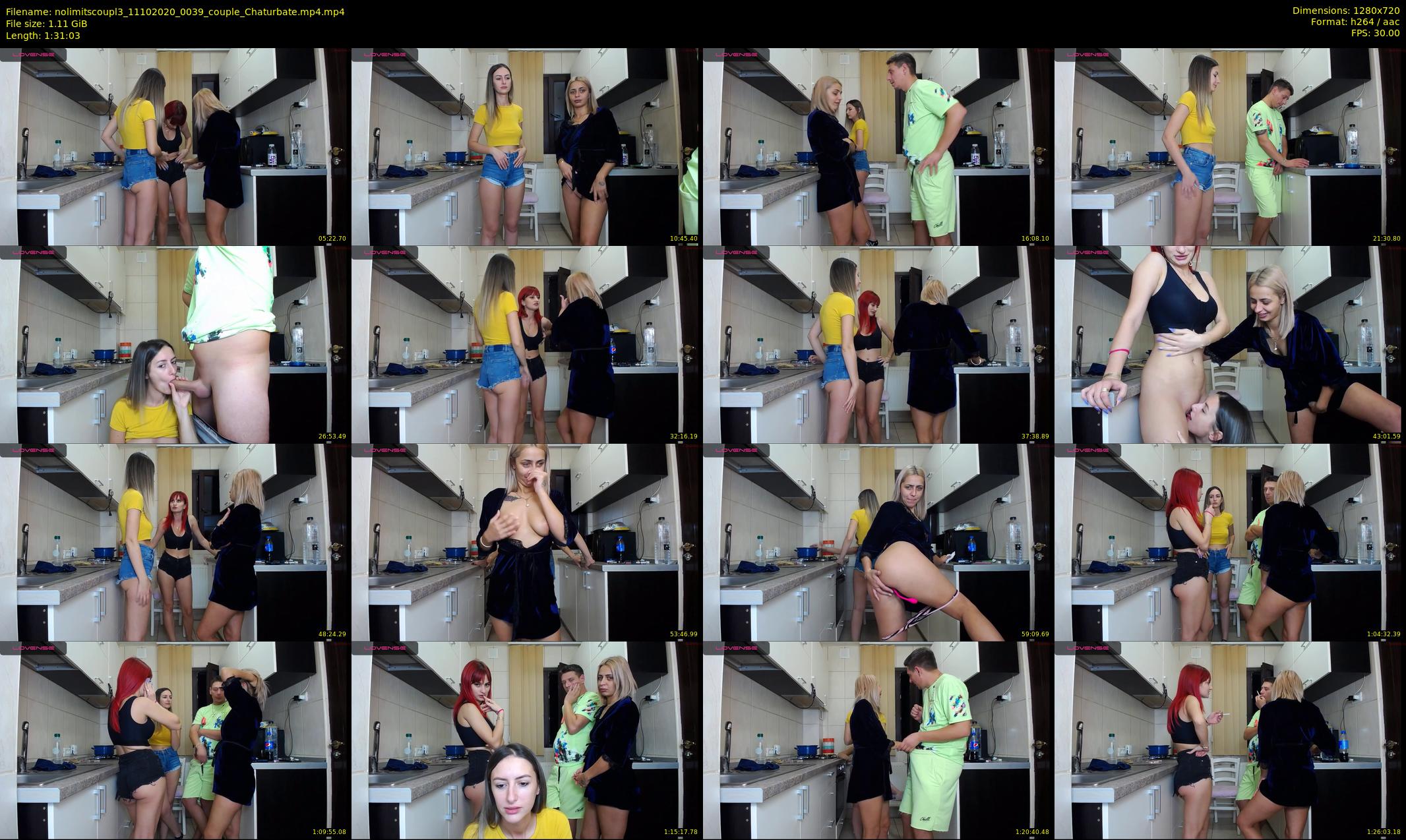 nolimitscoupl3 — 92 minute Chaturbate couple cam show recording, 720p, Oct 11, 2020