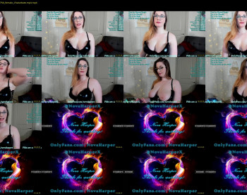 novaharper — 17 minute Chaturbate female cam show recording, 1080p, Oct 10, 2020