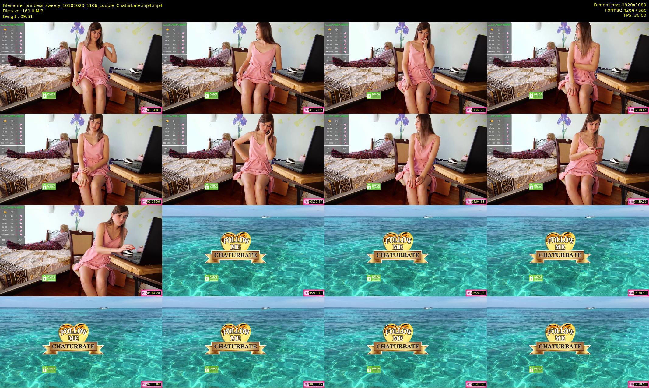 princess_sweety — 10 minute Chaturbate couple cam show recording, 1080p, Oct 10, 2020
