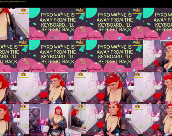 pyrowayne — 59 minute Chaturbate female cam show recording, 720p, Oct 10, 2020