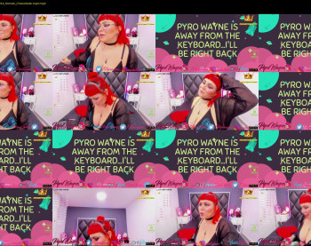 pyrowayne — 59 minute Chaturbate female cam show recording, 720p, Oct 10, 2020