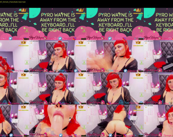 pyrowayne — 59 minute Chaturbate female cam show recording, 720p, Oct 10, 2020
