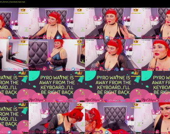 pyrowayne — 59 minute Chaturbate female cam show recording, 720p, Oct 11, 2020