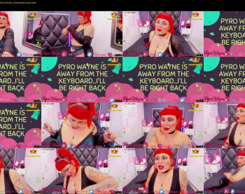 pyrowayne — 59 minute Chaturbate female cam show recording, 720p, Oct 11, 2020