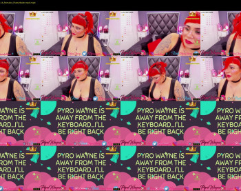 pyrowayne — 38 minute Chaturbate female cam show recording, 720p, Oct 11, 2020