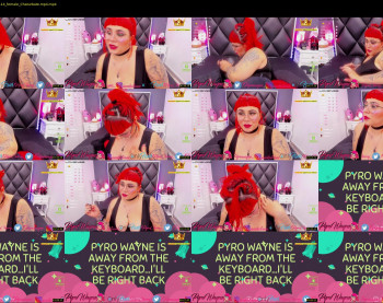 pyrowayne — 57 minute Chaturbate female cam show recording, 720p, Oct 11, 2020