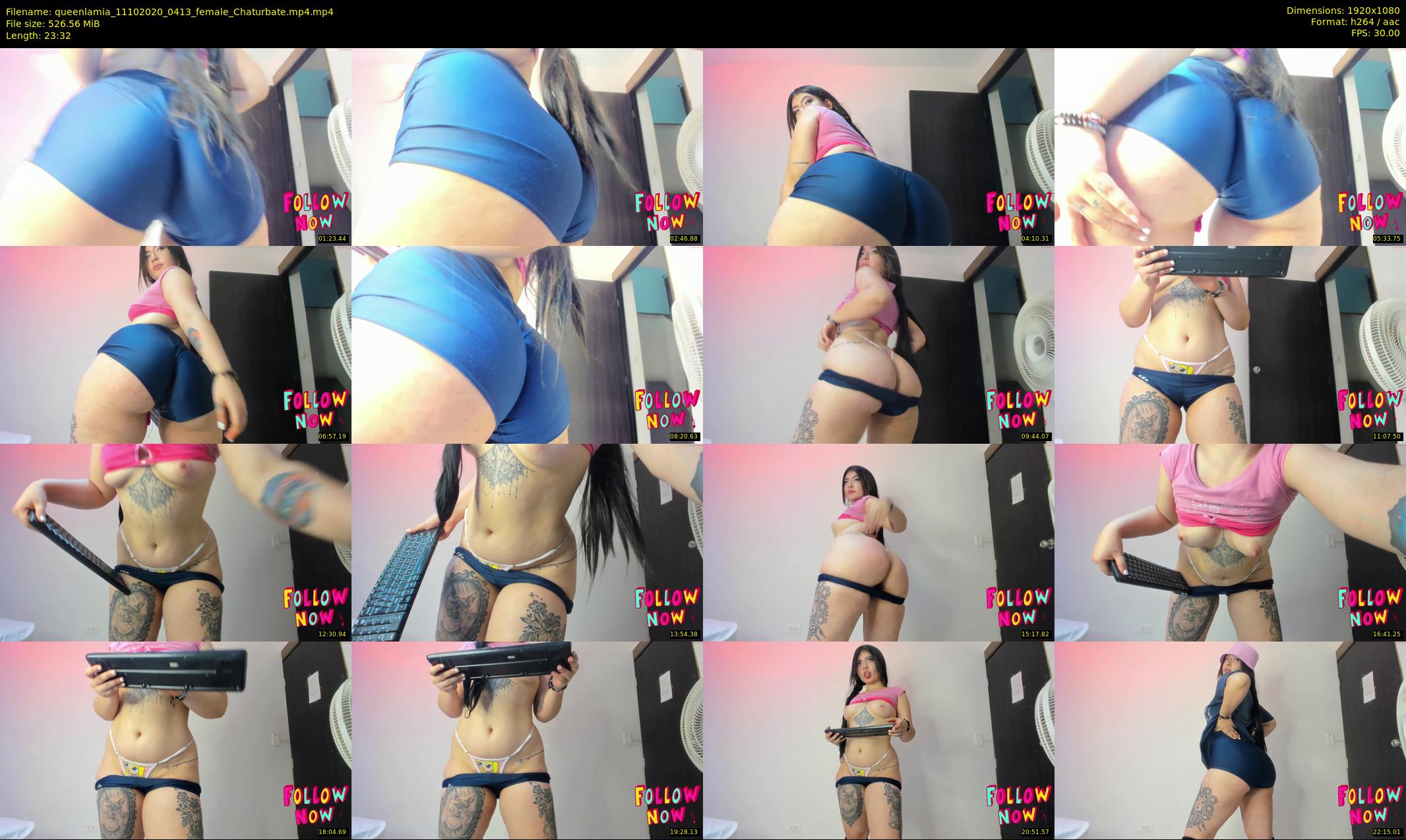 queenlamia — 24 minute Chaturbate female cam show recording, 1080p, Oct 11, 2020