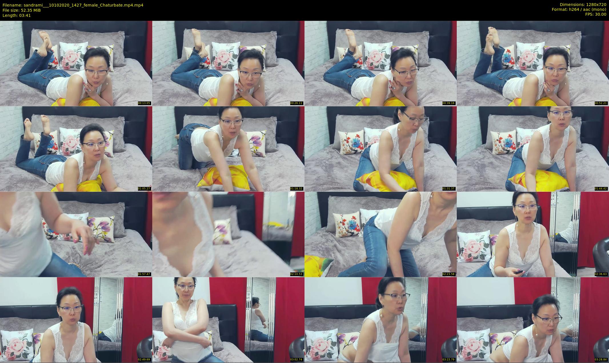 sandrami__ — 4 minute Chaturbate female cam show recording, 720p, Oct 10, 2020