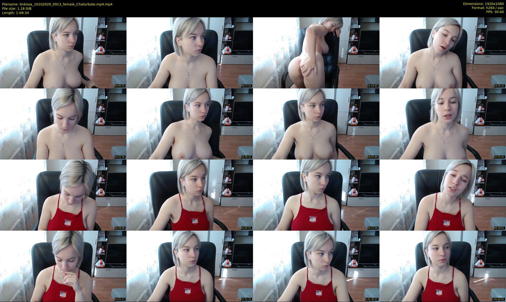 tinkissa — 70 minute Chaturbate couple cam show recording, 1080p, Oct 10, 2020