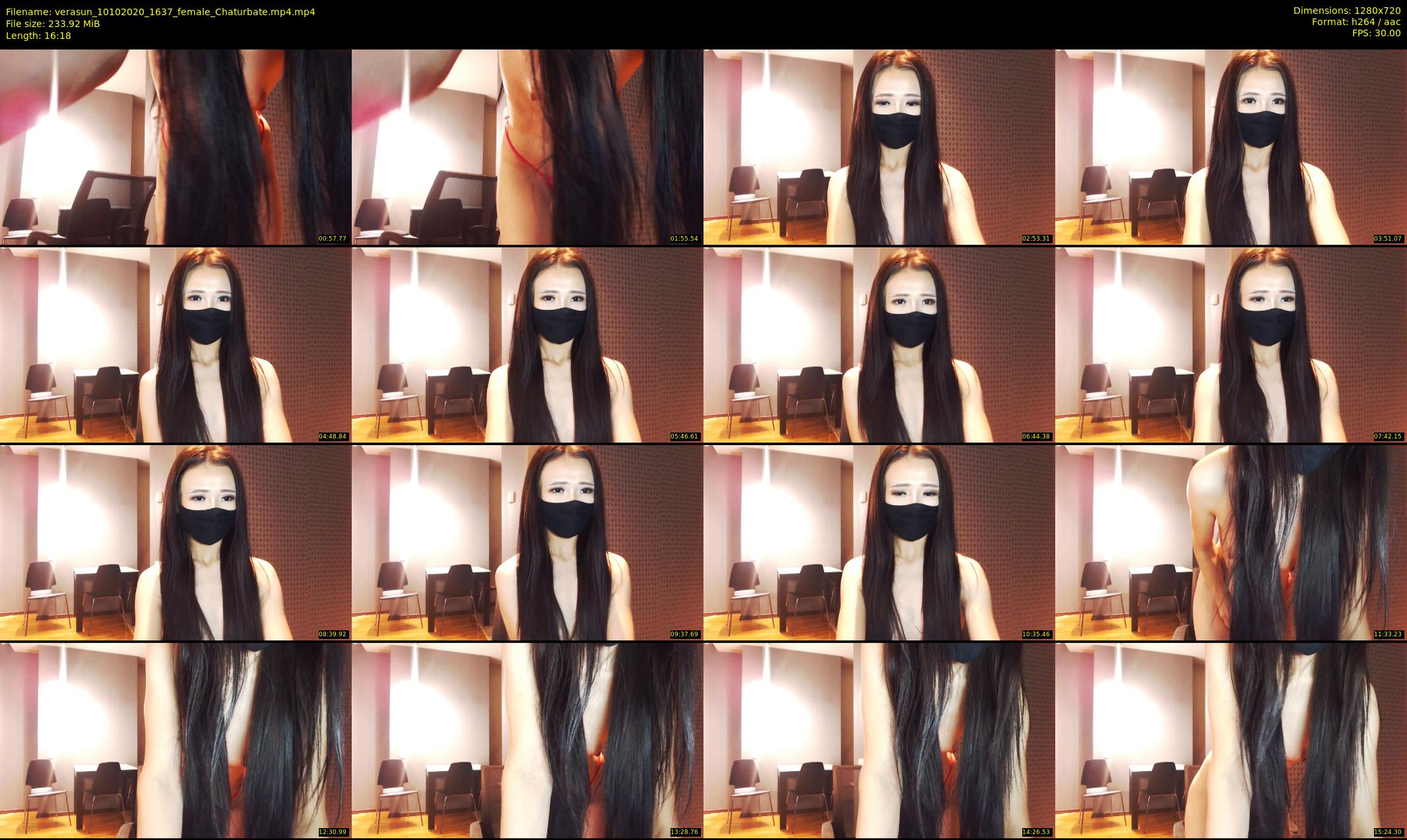 verasun — 17 minute Chaturbate female cam show recording, 720p, Oct 10, 2020