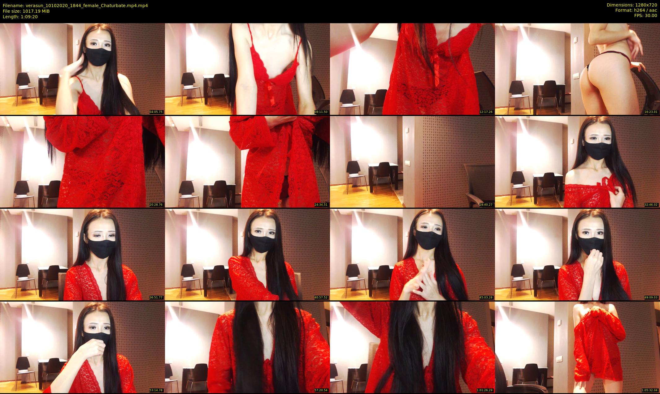 verasun — 70 minute Chaturbate female cam show recording, 720p, Oct 10, 2020