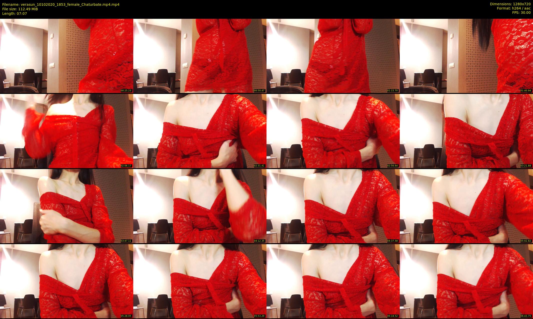 verasun — 8 minute Chaturbate female cam show recording, 720p, Oct 10, 2020