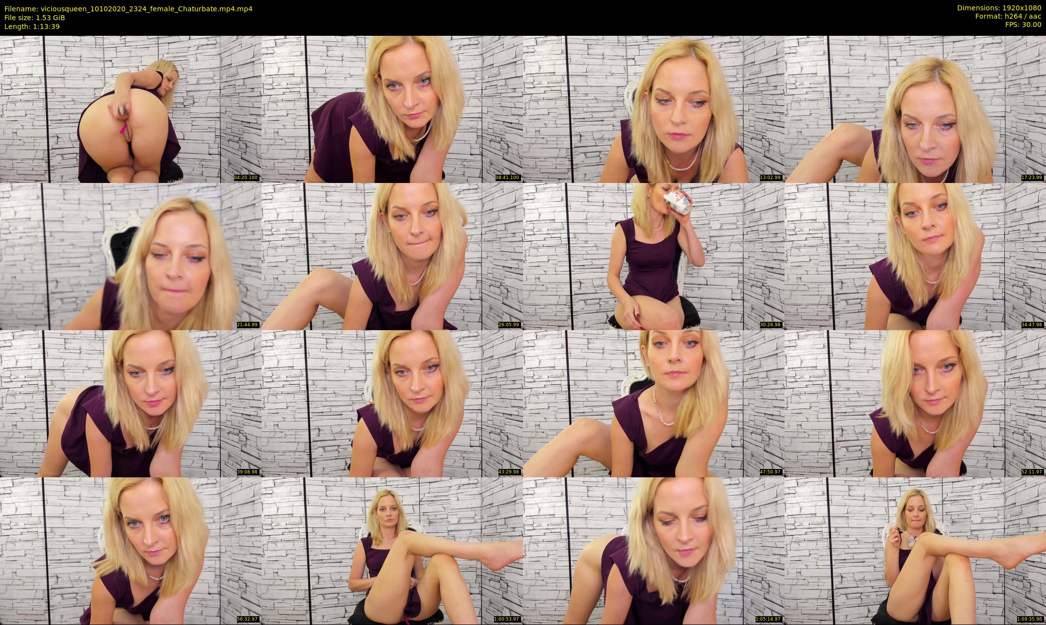 viciousqueen — 74 minute Chaturbate female cam show recording, 1080p, Oct 10, 2020