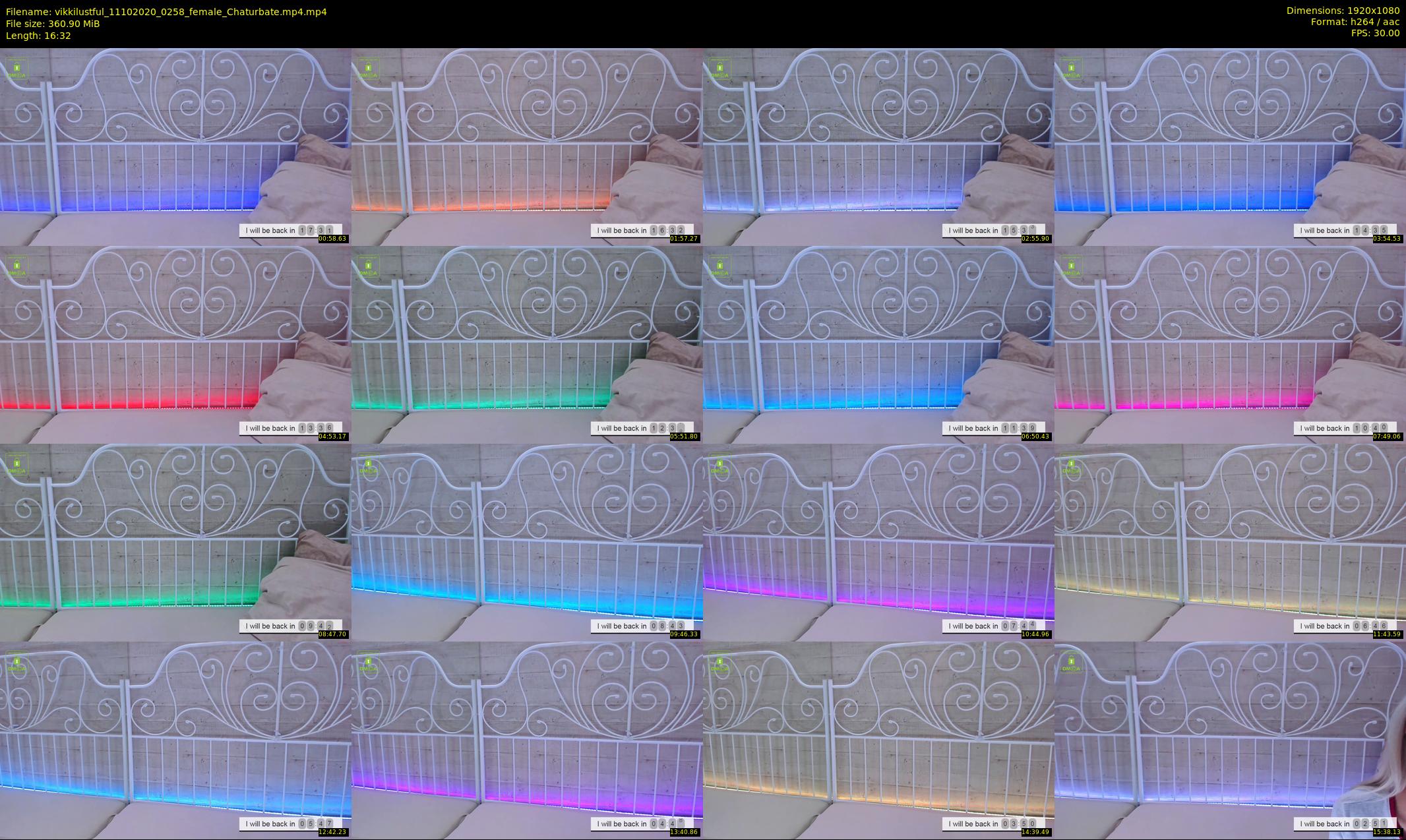 vikkilustful — 17 minute Chaturbate female cam show recording, 1080p, Oct 11, 2020