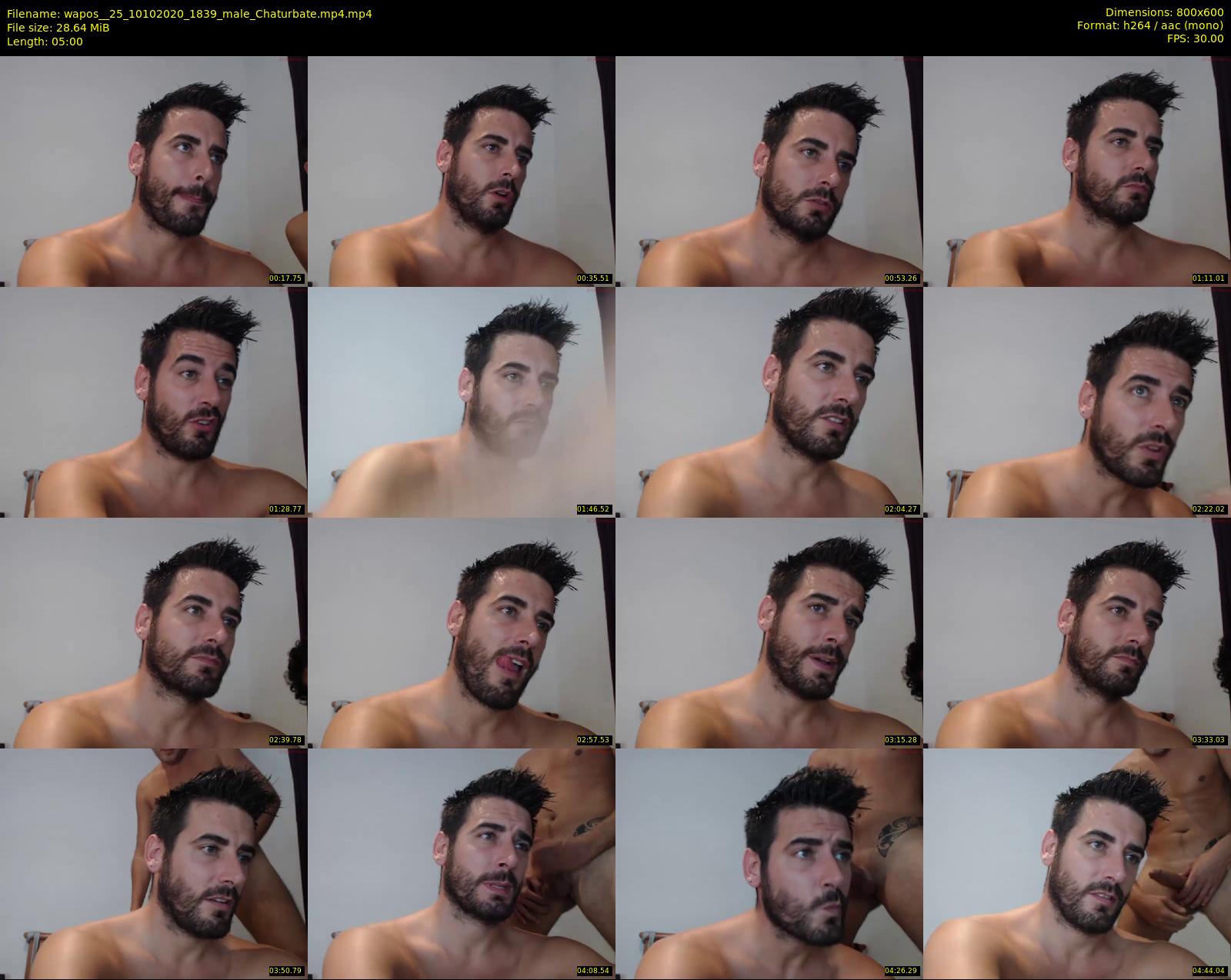 wapos__25 — 5 minute Chaturbate male cam show recording, 480p, Oct 10, 2020
