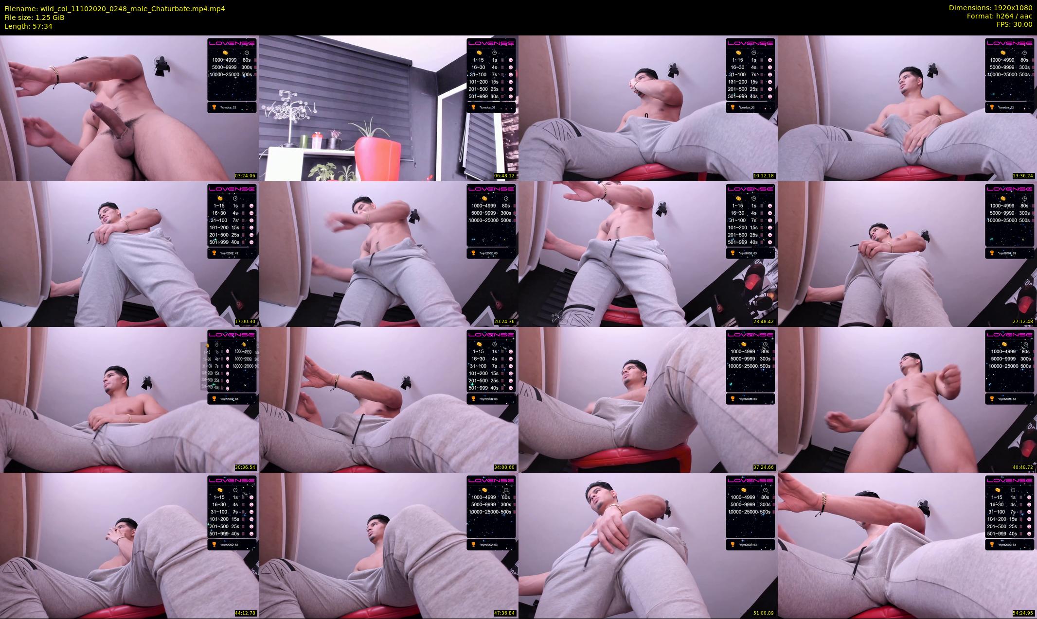wild_col — 58 minute Chaturbate male cam show recording, 1080p, Oct 11, 2020