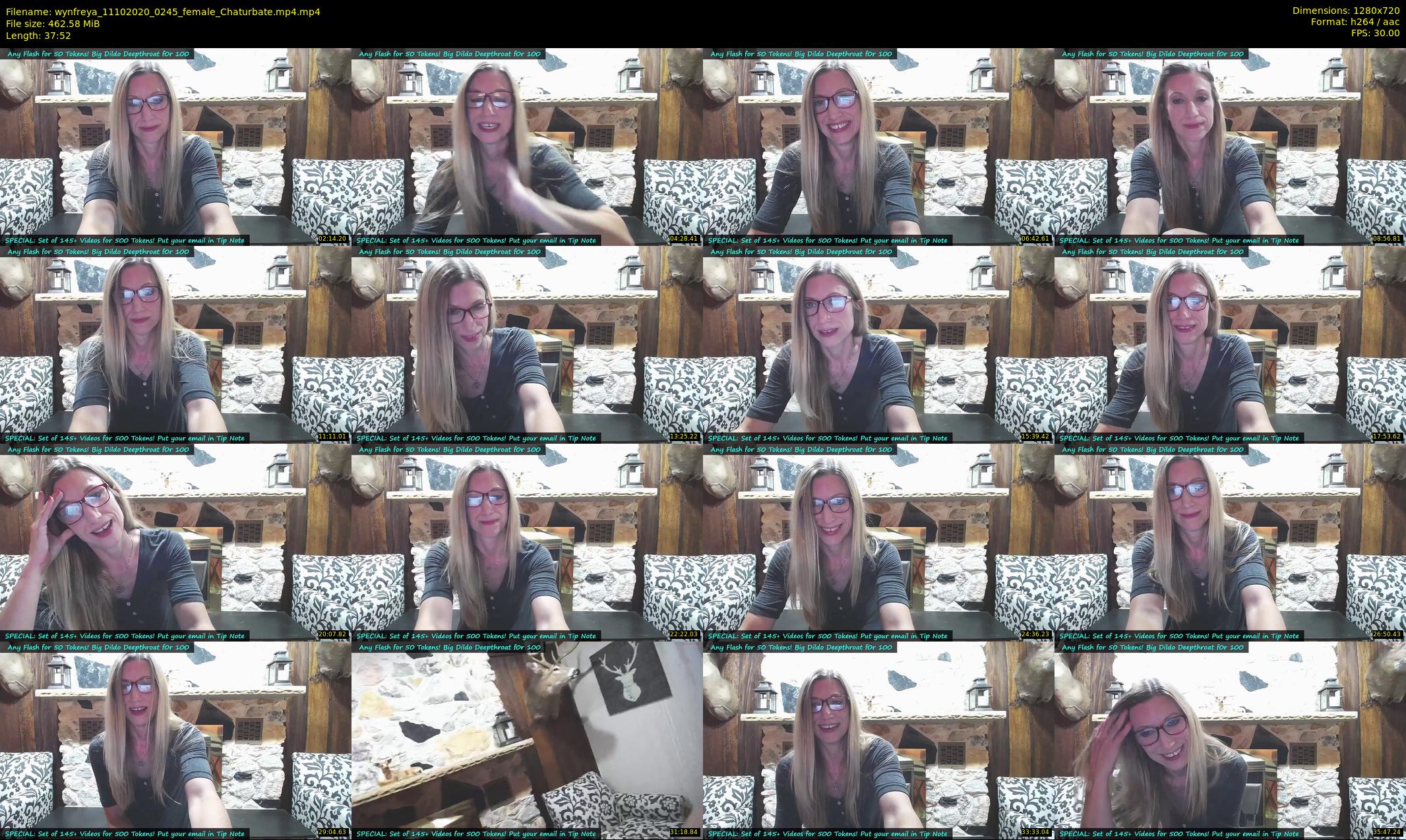 wynfreya — 38 minute Chaturbate female cam show recording, 720p, Oct 11, 2020