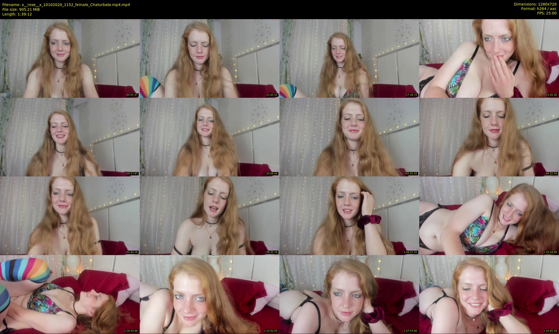 x__rose__x — 100 minute Chaturbate female cam show recording, 720p, Oct 10, 2020