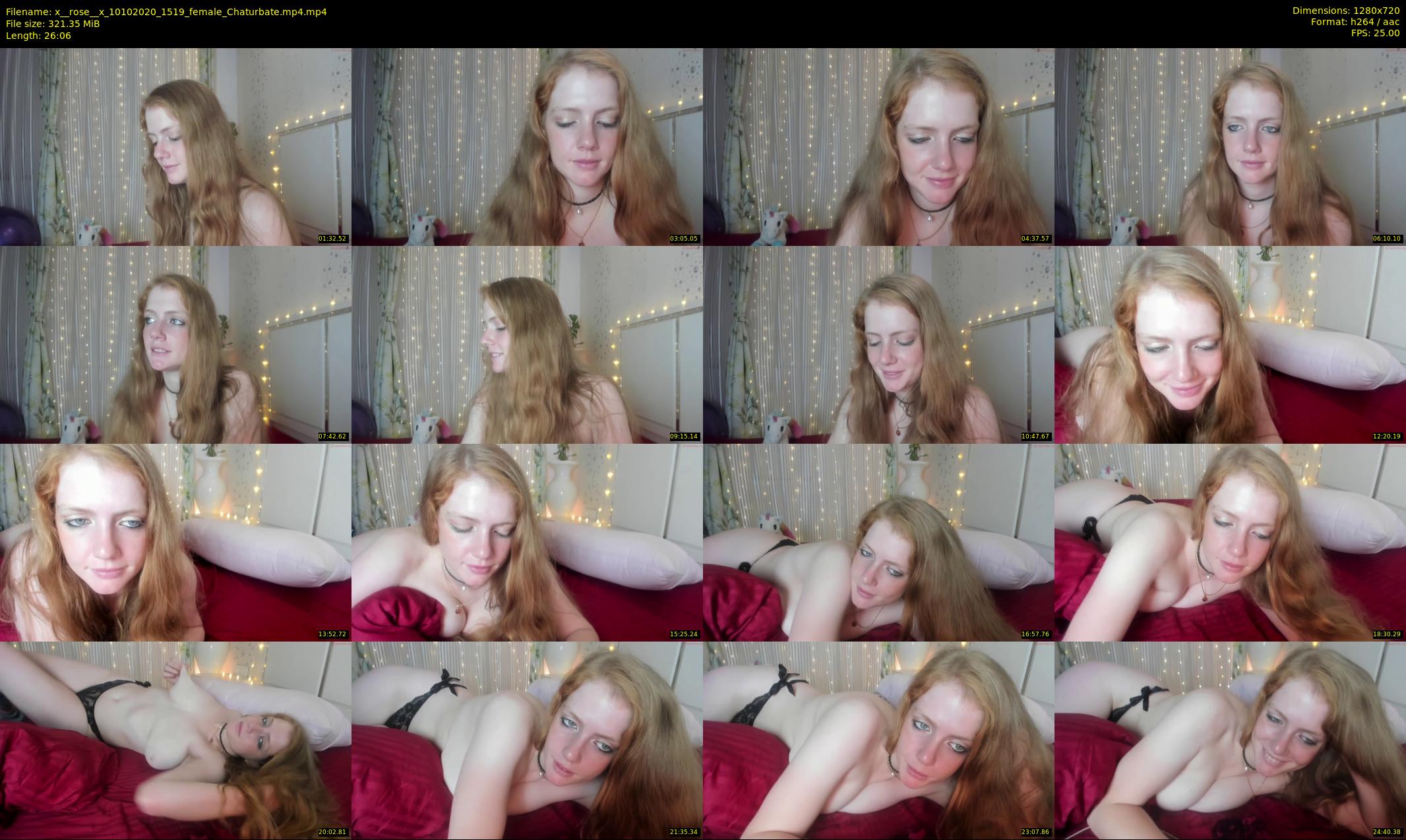 x__rose__x — 27 minute Chaturbate female cam show recording, 720p, Oct 10, 2020