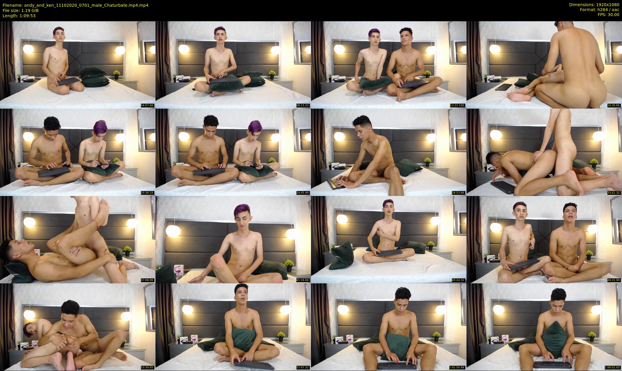 andy_and_ken — 70 minute Chaturbate male cam show recording, 1080p, Oct 11, 2020