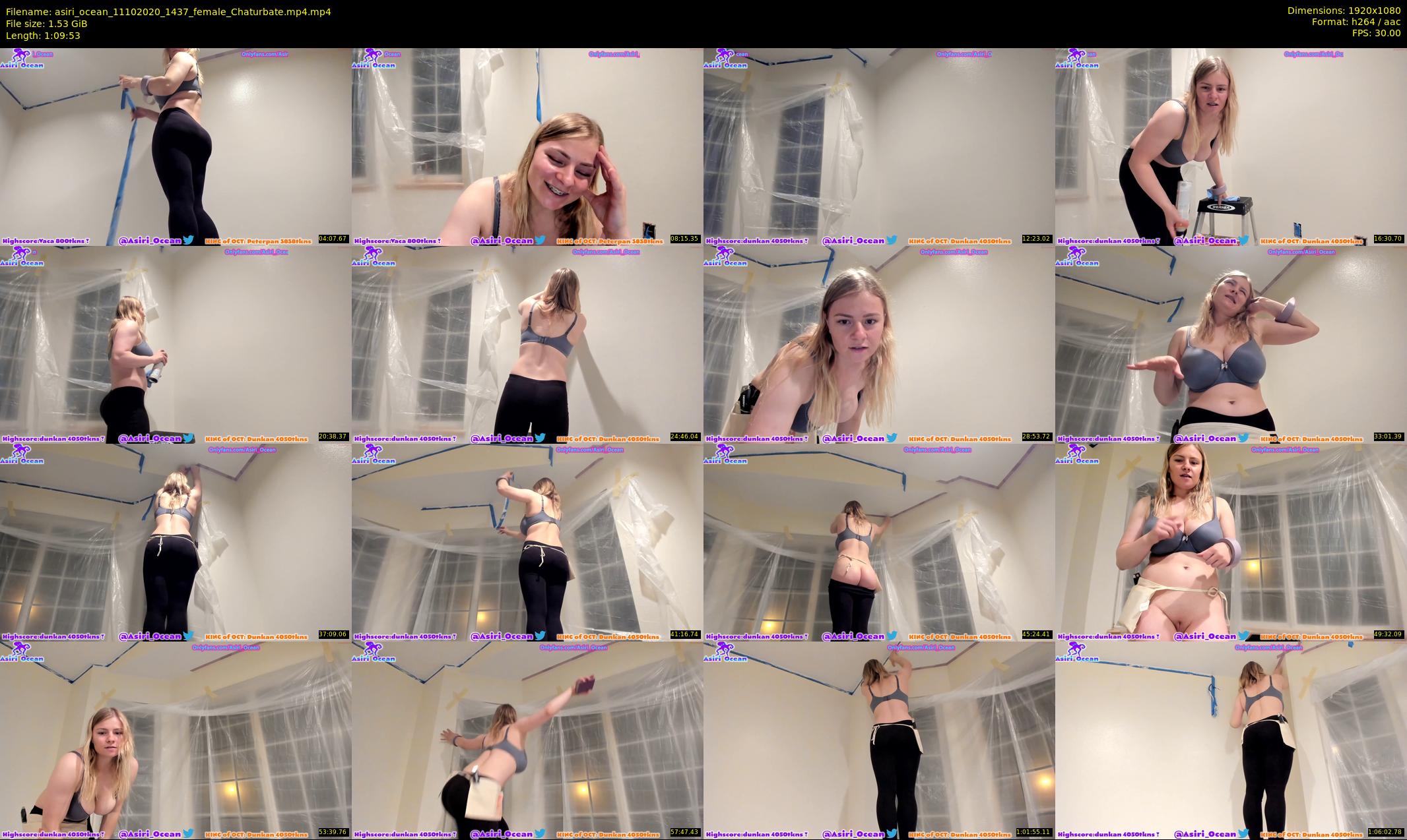 asiri_ocean — 70 minute Chaturbate female cam show recording, 1080p, Oct 11, 2020