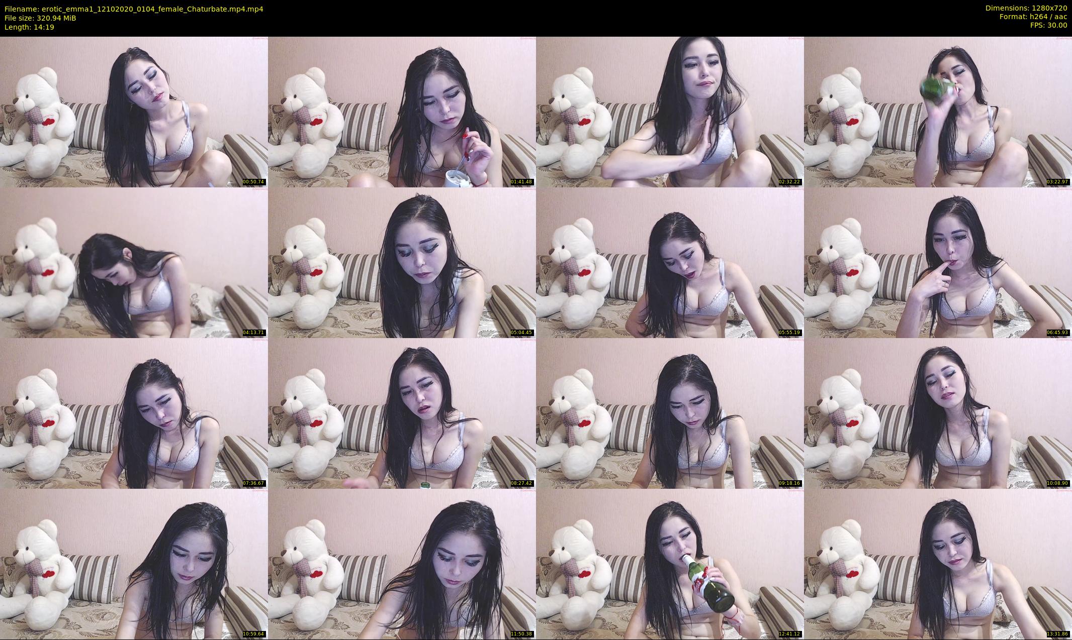 erotic_emma1 — 15 minute Chaturbate female cam show recording, 720p, Oct 12, 2020