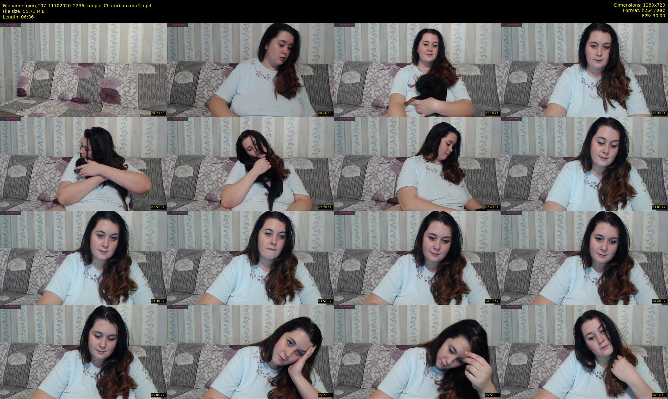 giorg107 — 7 minute Chaturbate couple cam show recording, 720p, Oct 11, 2020