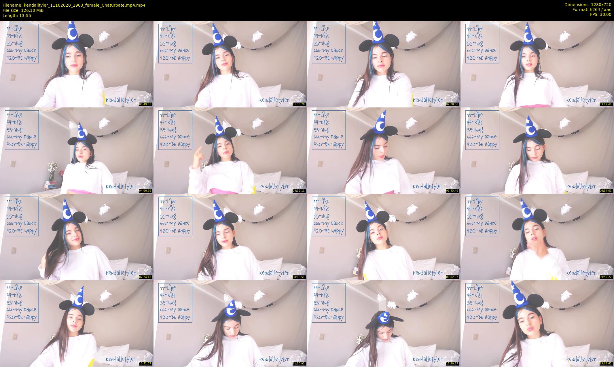 kendalltyler — 14 minute Chaturbate female cam show recording, 720p, Oct 11, 2020