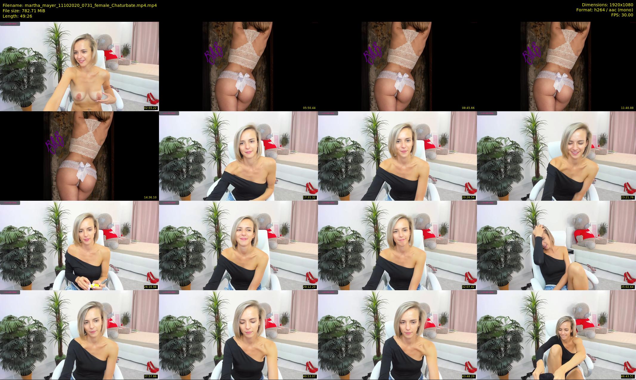 martha_mayer — 50 minute Chaturbate female cam show recording, 1080p, Oct 11, 2020