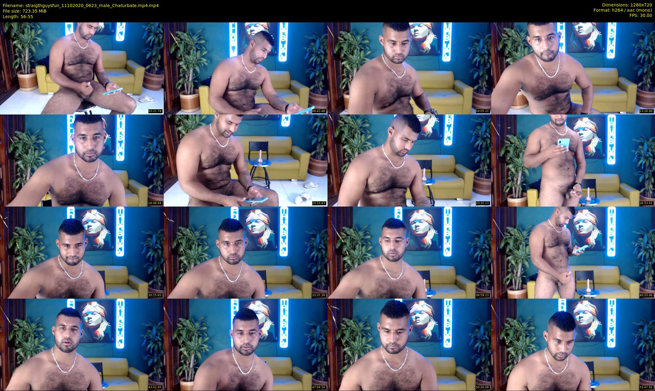 straigthguysfun — 57 minute Chaturbate male cam show recording, 720p, Oct 11, 2020