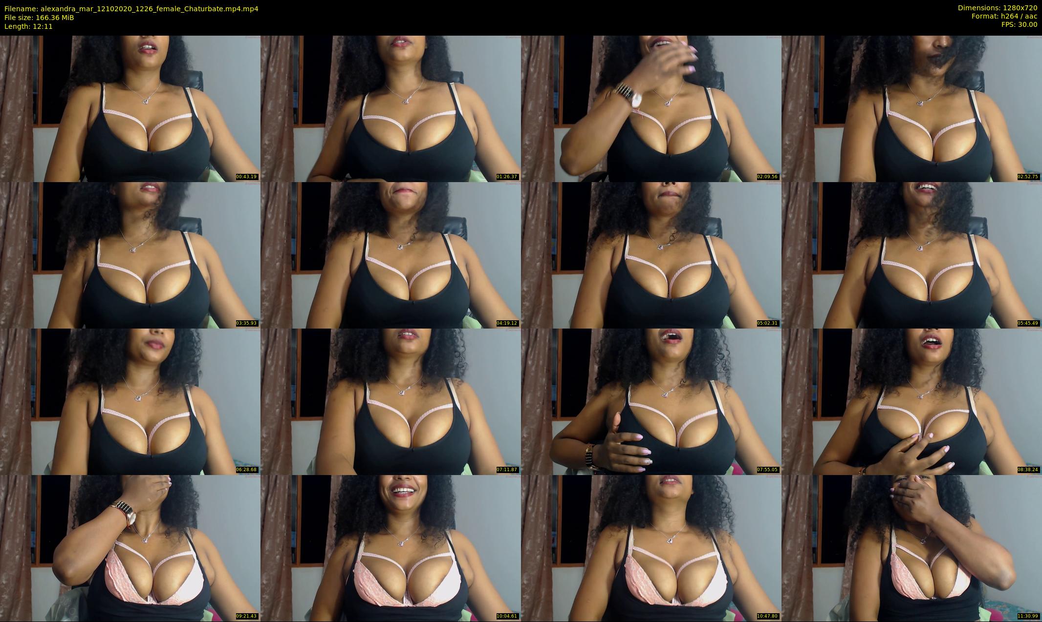 alexandra_mar — 13 minute Chaturbate female cam show recording, 720p, Oct 12, 2020
