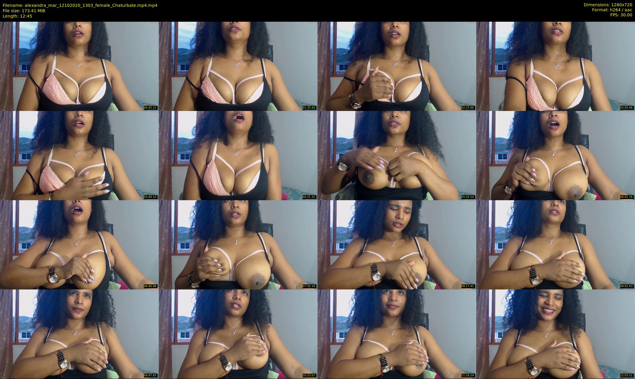 alexandra_mar — 13 minute Chaturbate female cam show recording, 720p, Oct 12, 2020