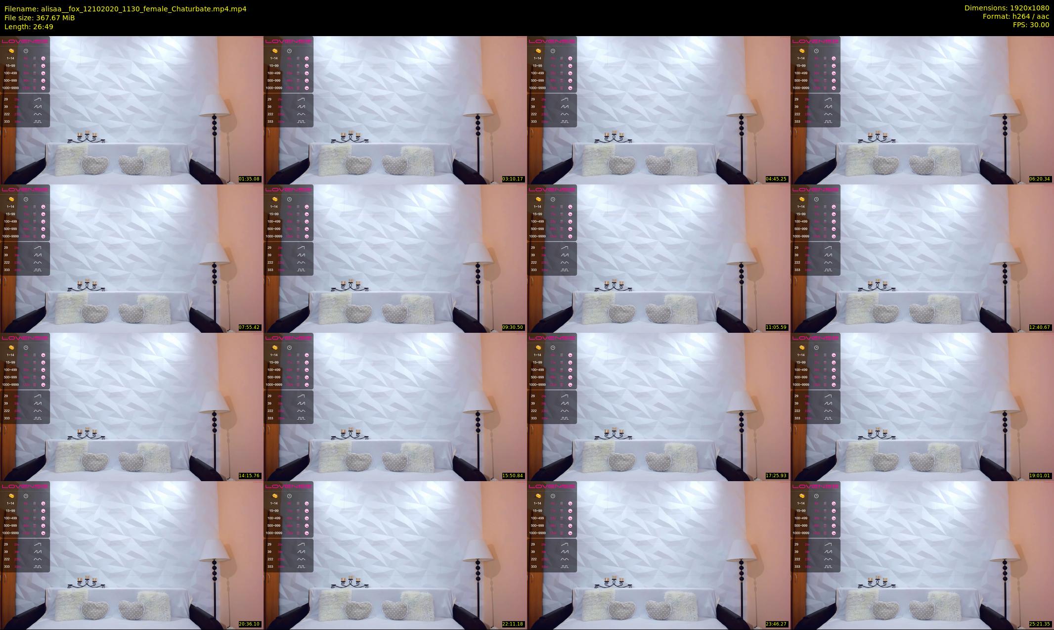 alisaa__fox — 27 minute Chaturbate female cam show recording, 1080p, Oct 12, 2020