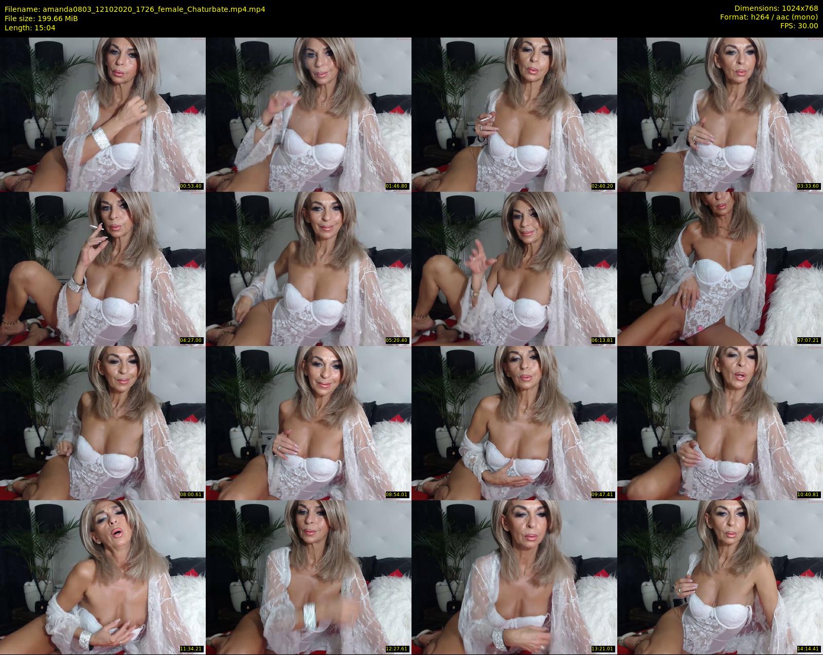 amanda0803 — 16 minute Chaturbate female cam show recording, 720p, Oct 12, 2020