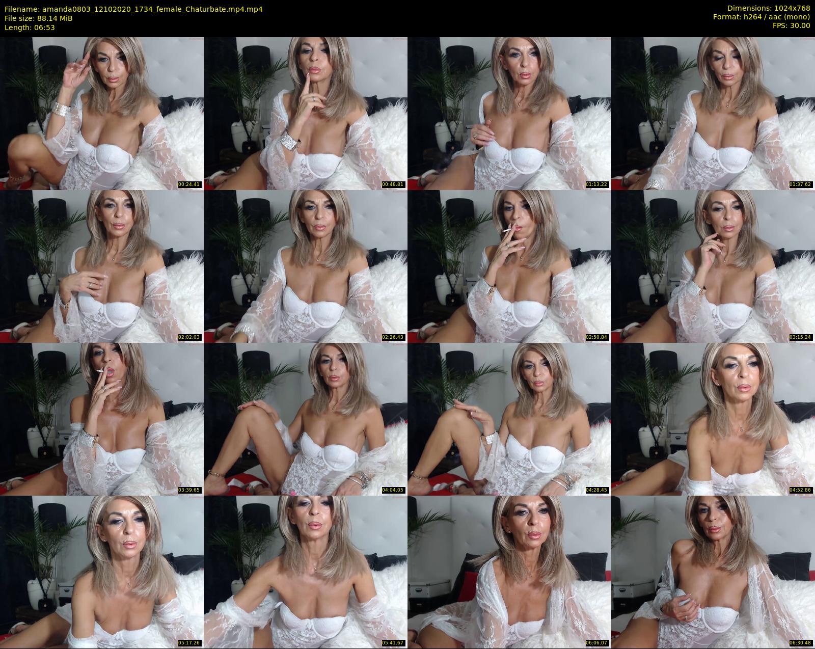 amanda0803 — 7 minute Chaturbate female cam show recording, 720p, Oct 12, 2020