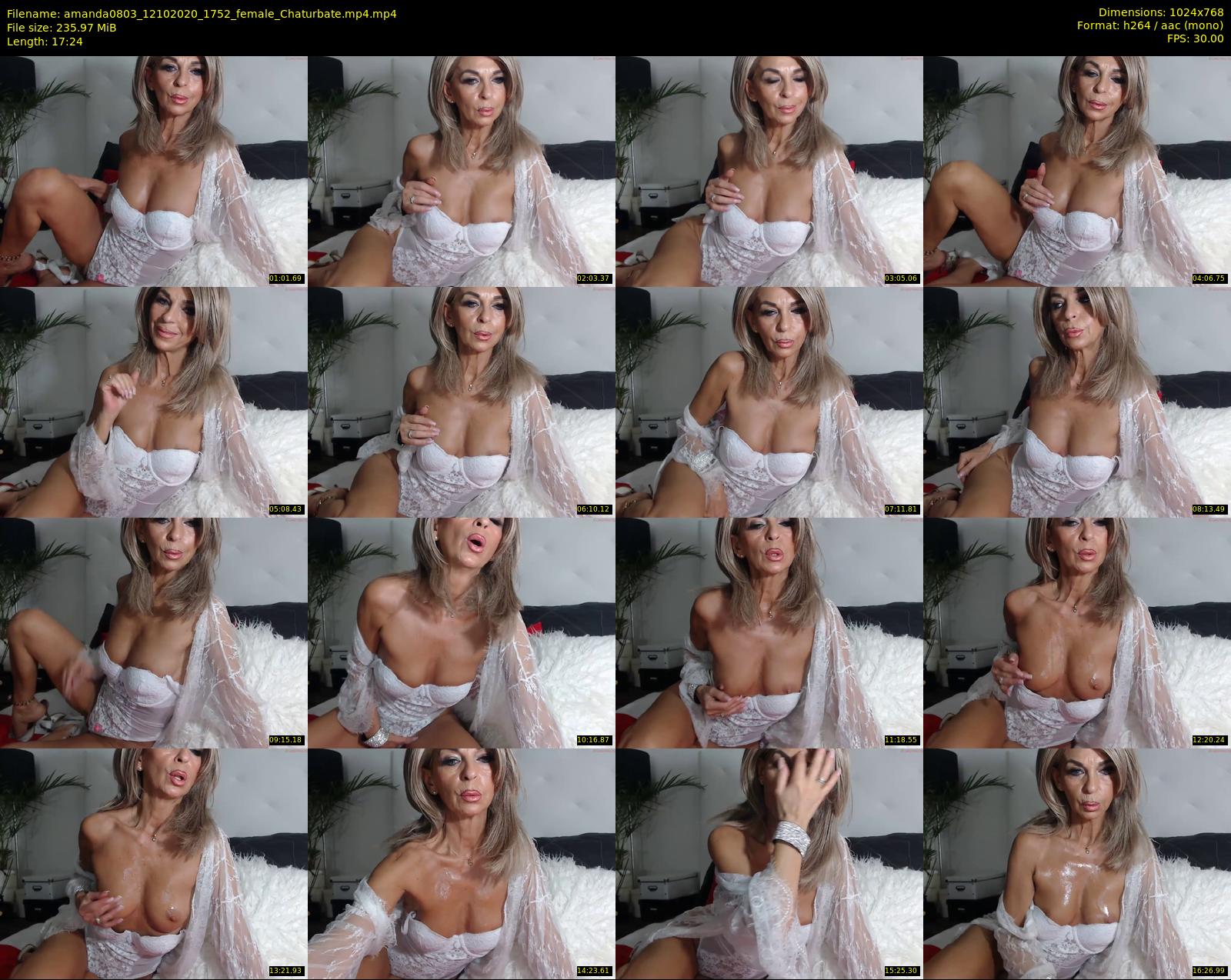 amanda0803 — 18 minute Chaturbate female cam show recording, 720p, Oct 12, 2020