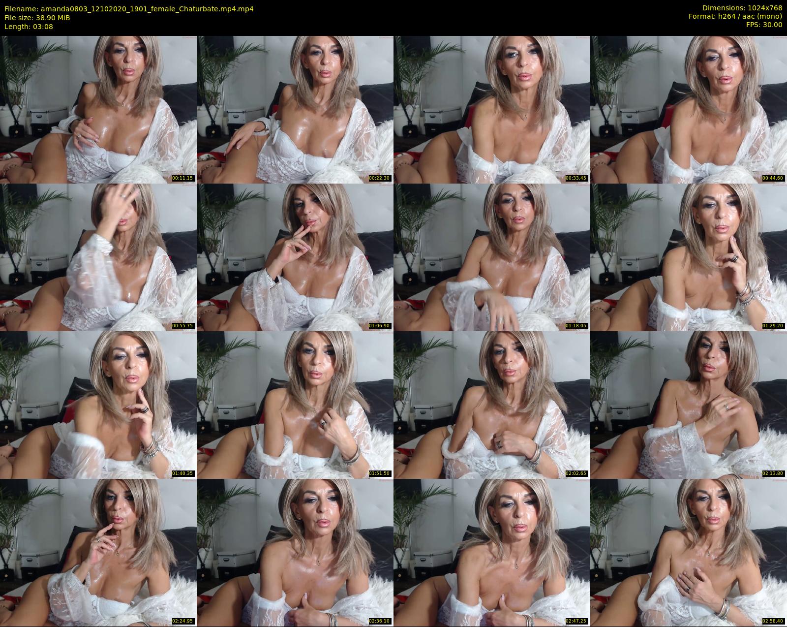 amanda0803 — 4 minute Chaturbate female cam show recording, 720p, Oct 12, 2020