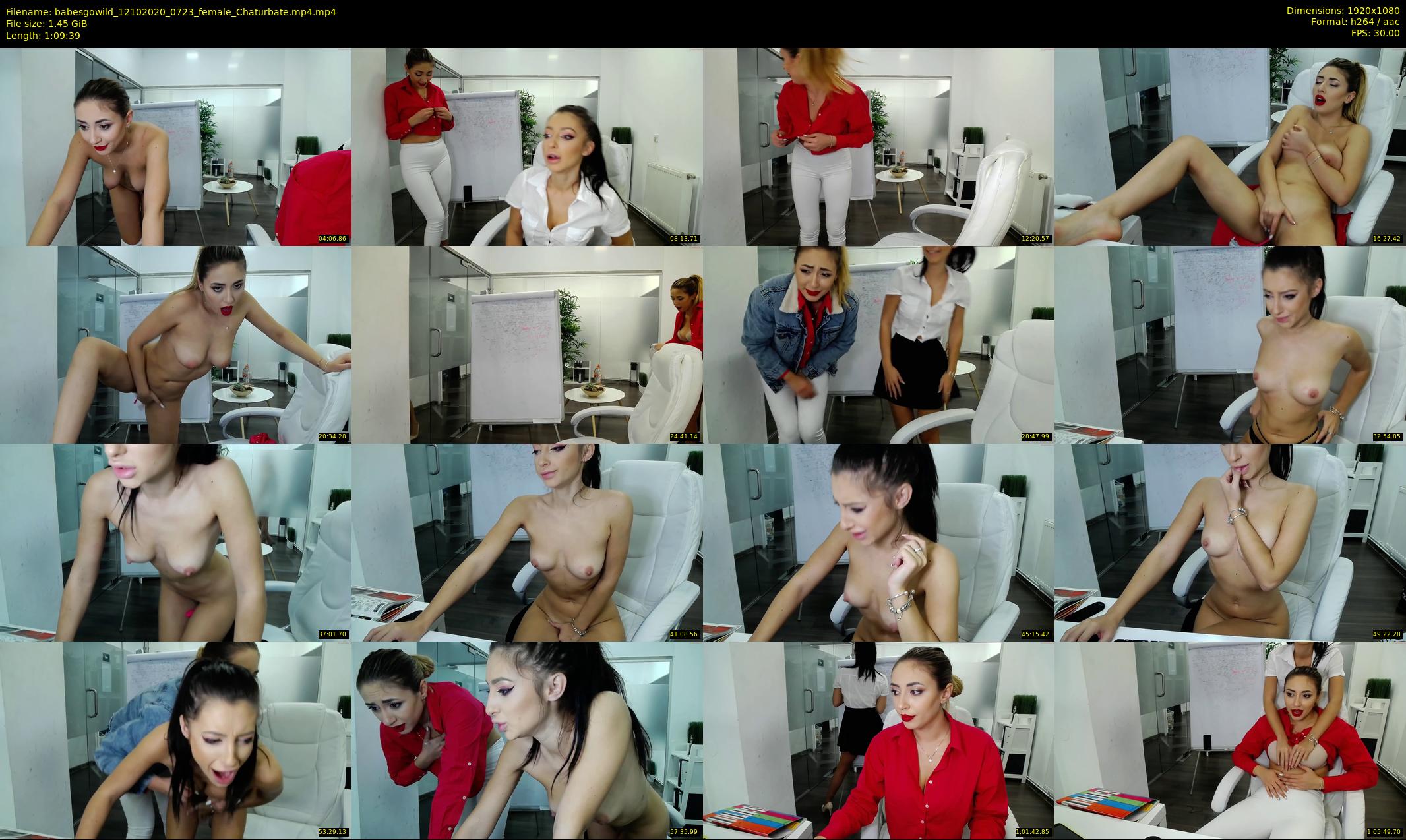 babesgowild — 70 minute Chaturbate couple cam show recording, 1080p, Oct 12, 2020