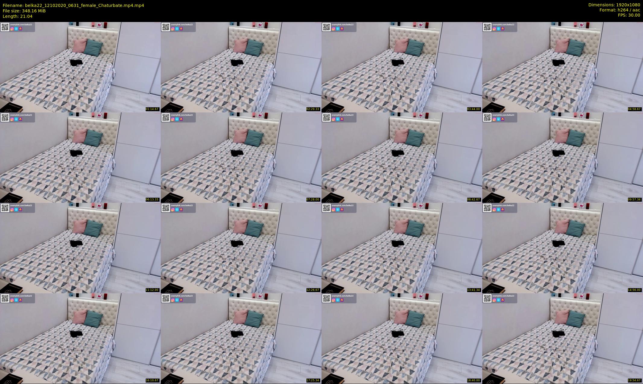belka22 — 22 minute Chaturbate female cam show recording, 1080p, Oct 12, 2020