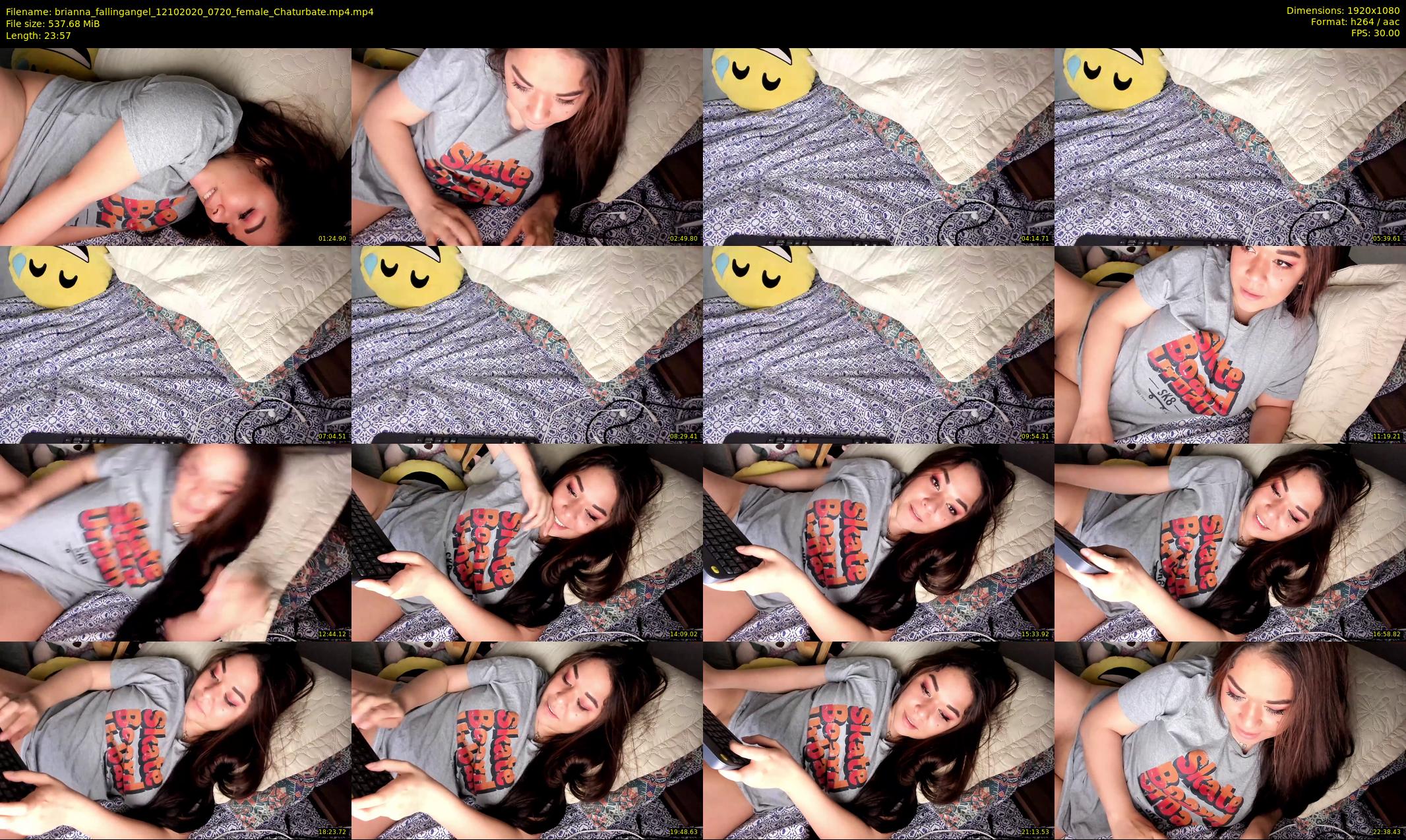 brianna_fallingangel — 24 minute Chaturbate female cam show recording, 1080p, Oct 12, 2020