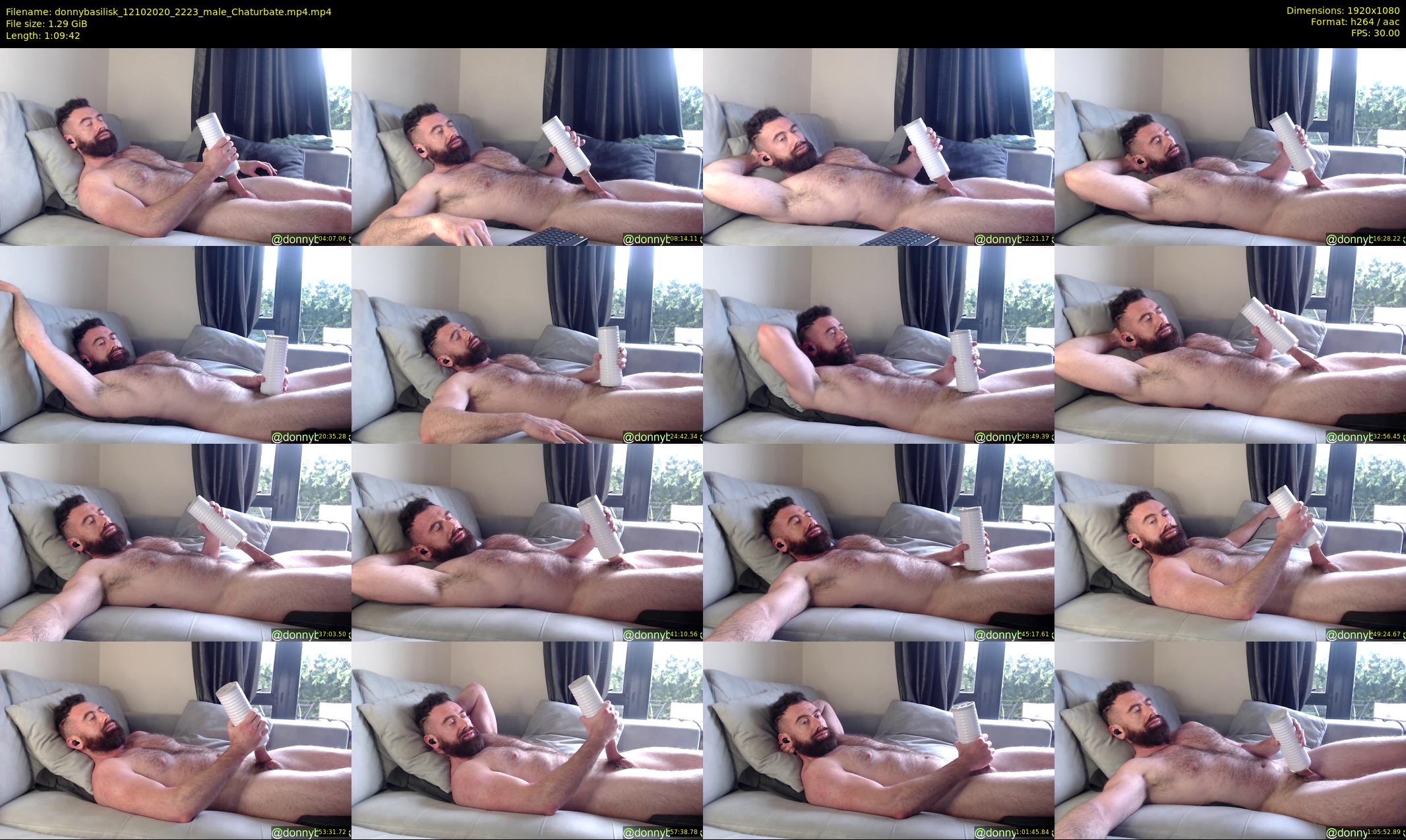 donnybasilisk — 70 minute Chaturbate male cam show recording, 1080p, Oct 12, 2020