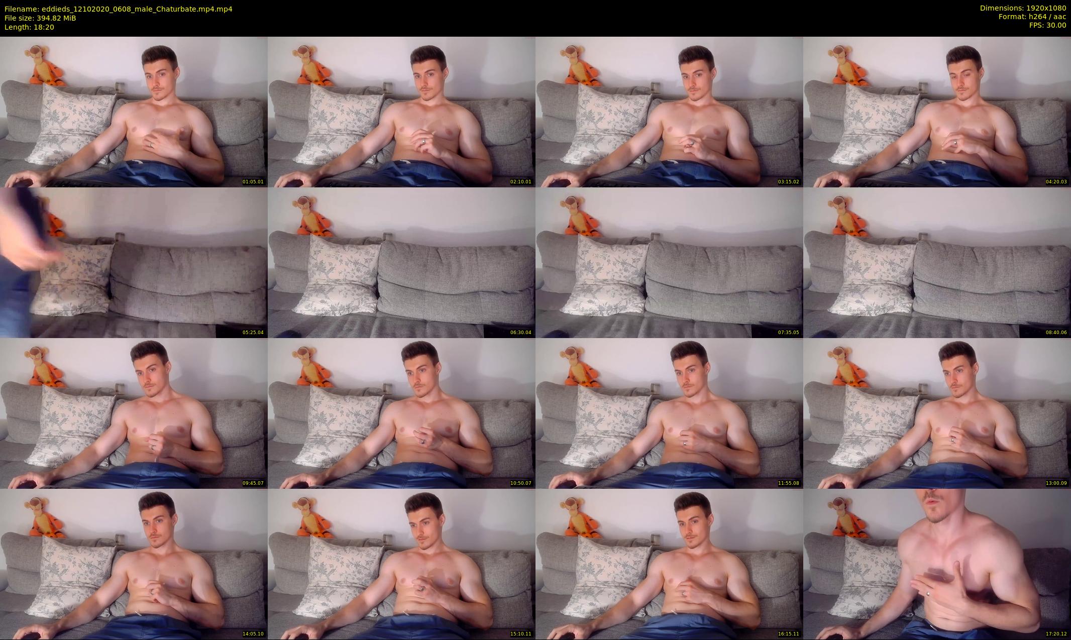 eddieds — 19 minute Chaturbate male cam show recording, 1080p, Oct 12, 2020