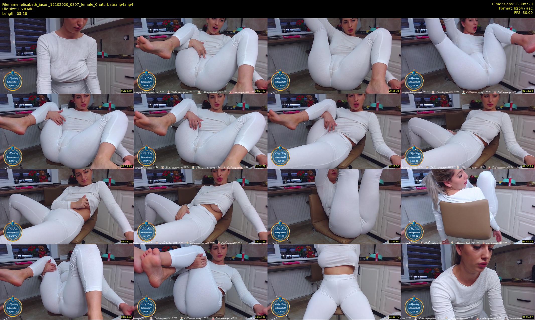 elisabeth_jason — 6 minute Chaturbate couple cam show recording, 720p, Oct 12, 2020
