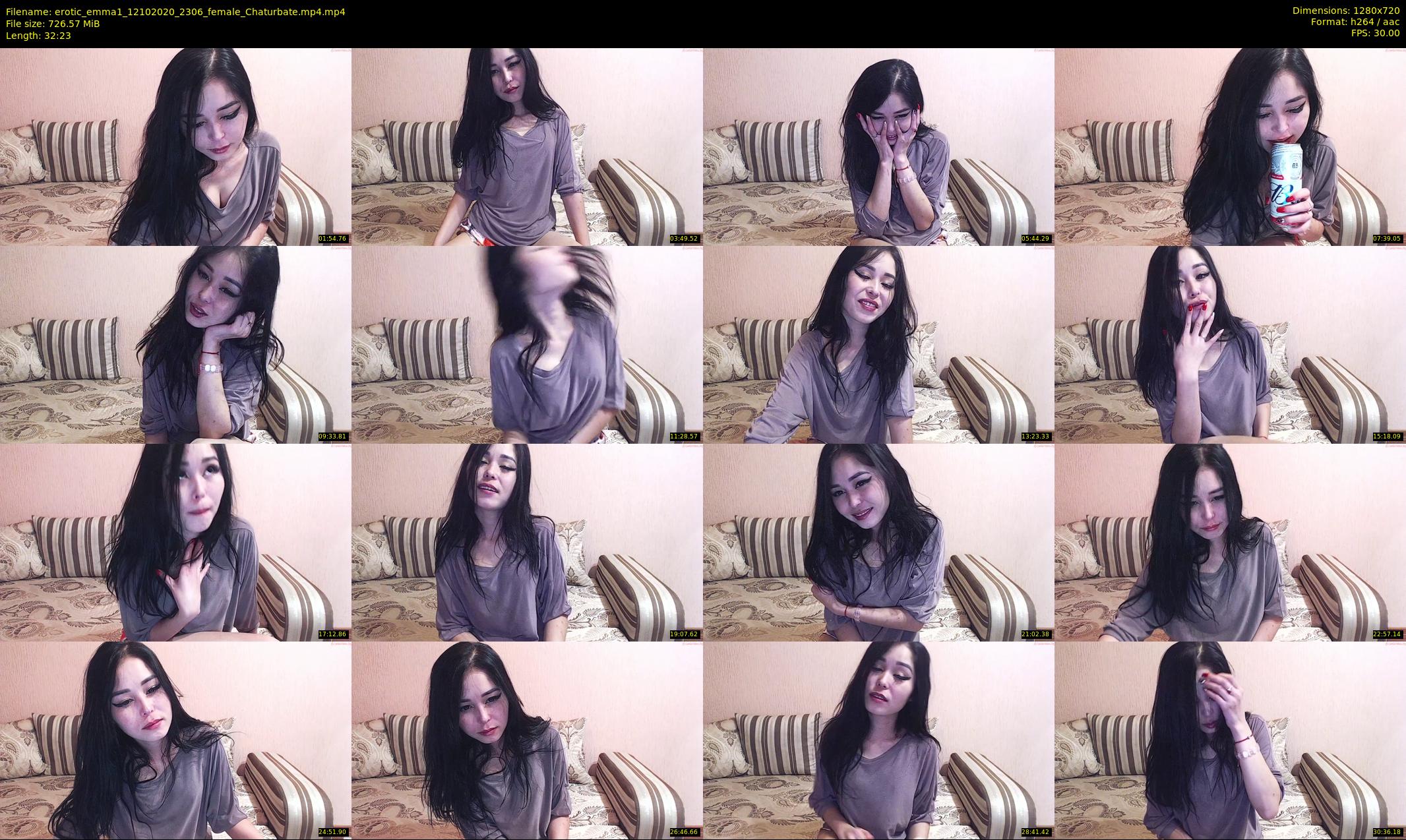 erotic_emma1 — 33 minute Chaturbate female cam show recording, 720p, Oct 12, 2020
