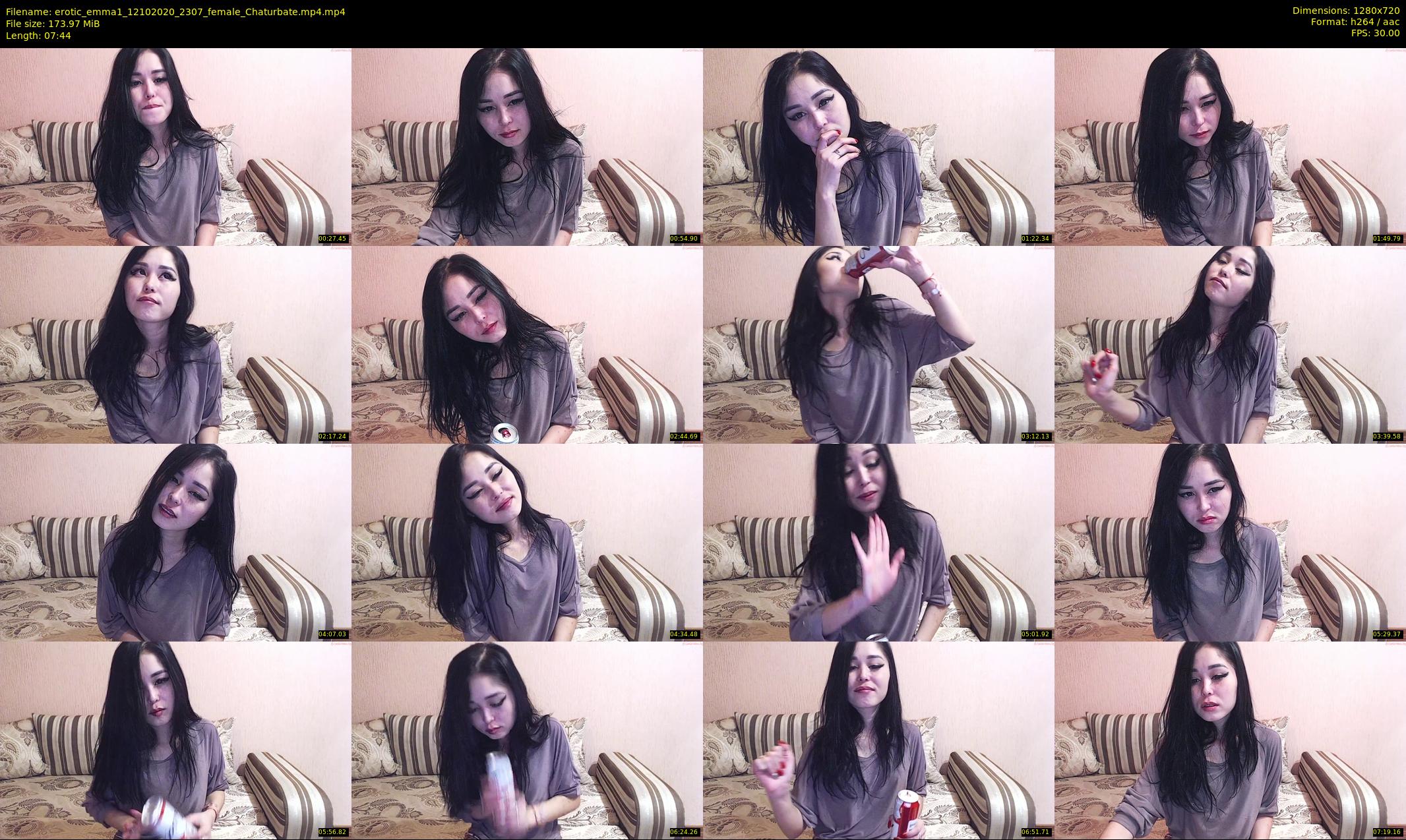 erotic_emma1 — 8 minute Chaturbate female cam show recording, 720p, Oct 12, 2020