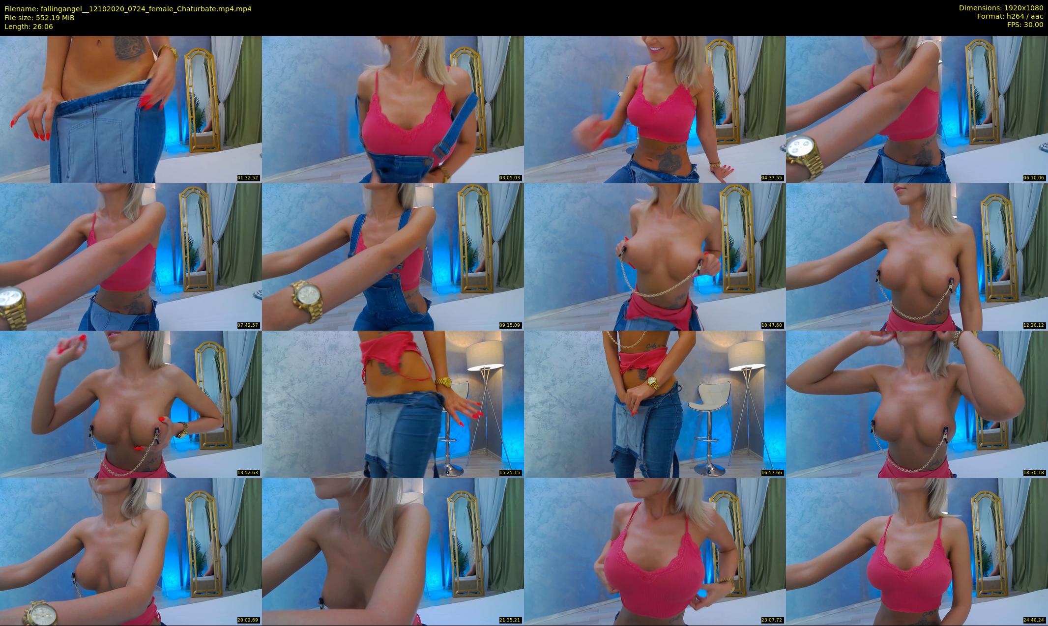 fallingangel_ — 27 minute Chaturbate female cam show recording, 1080p, Oct 12, 2020