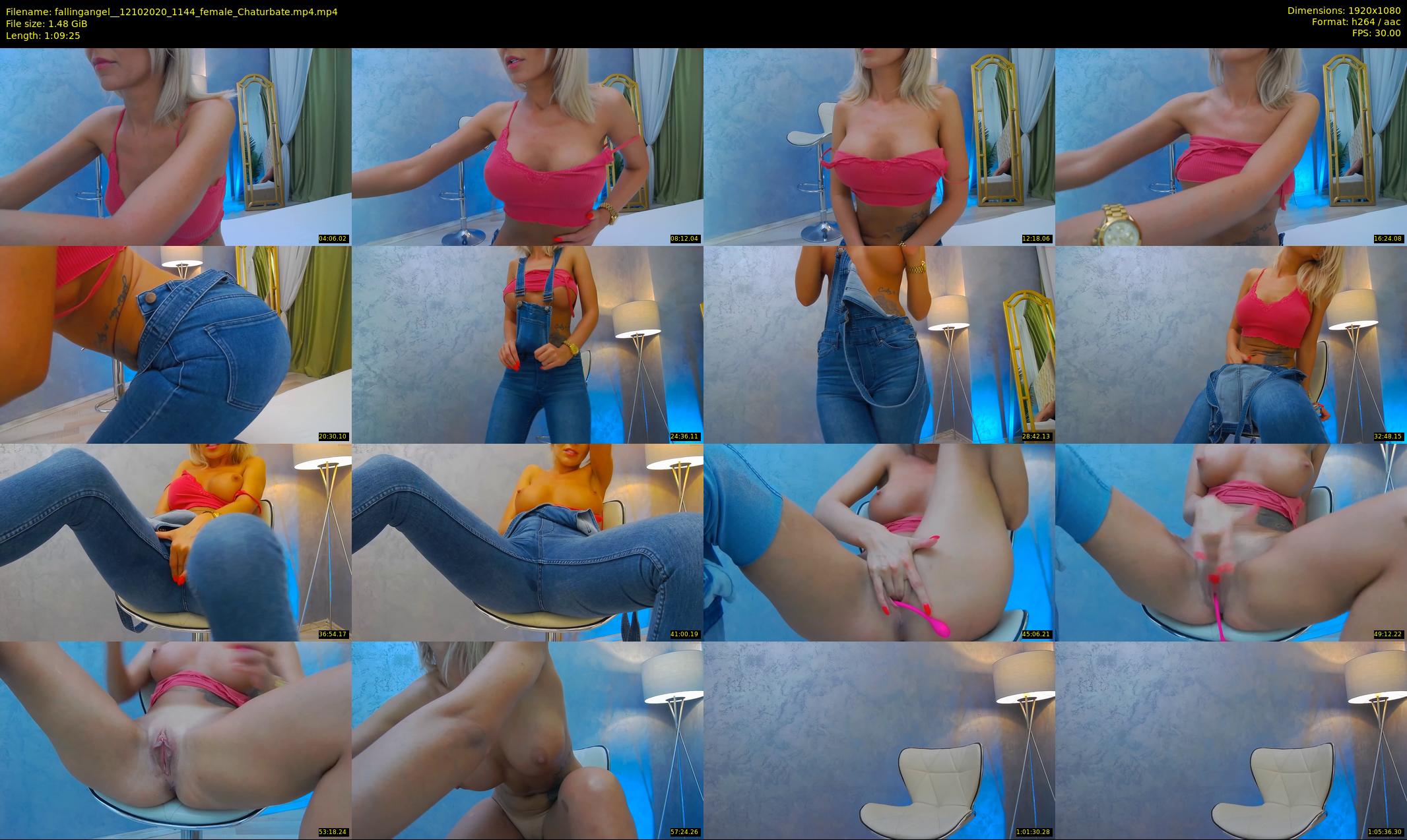 fallingangel_ — 70 minute Chaturbate female cam show recording, 1080p, Oct 12, 2020
