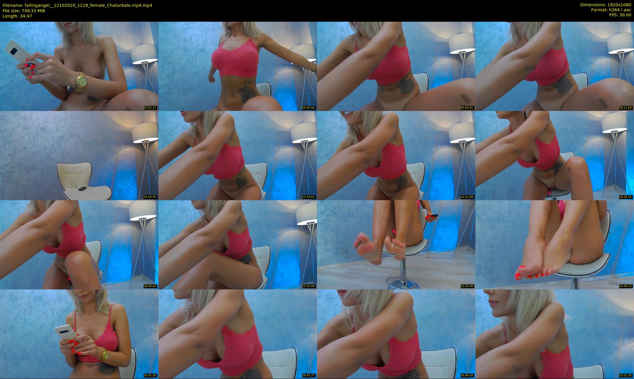 fallingangel_ — 35 minute Chaturbate female cam show recording, 1080p, Oct 12, 2020